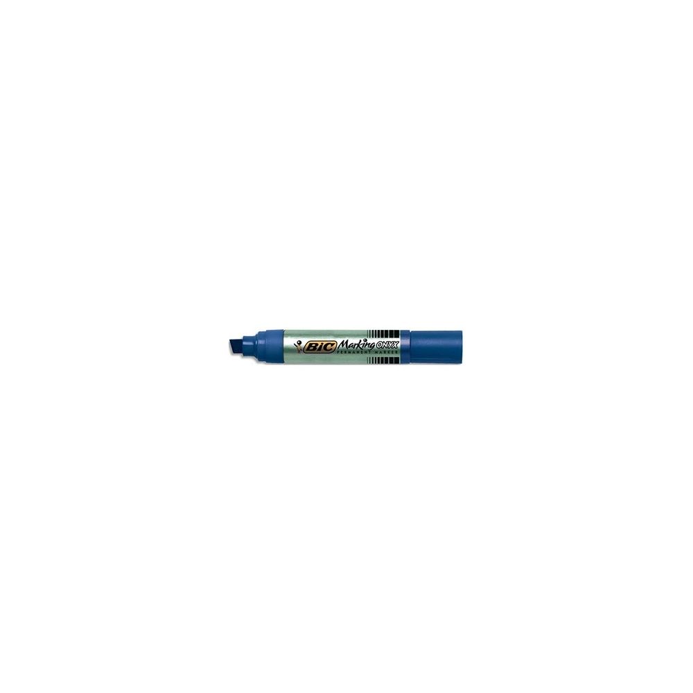 Marqueur perm. BIC ONYX 1891 - Biseauté 9.9mm - BLEU - 841838  - Z