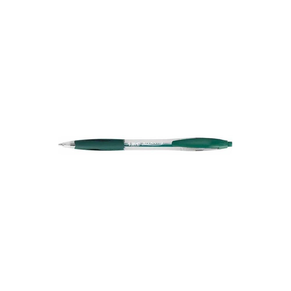 Stylo Bille BIC ATLANTIS Rétractable 1mm - VERT - Z