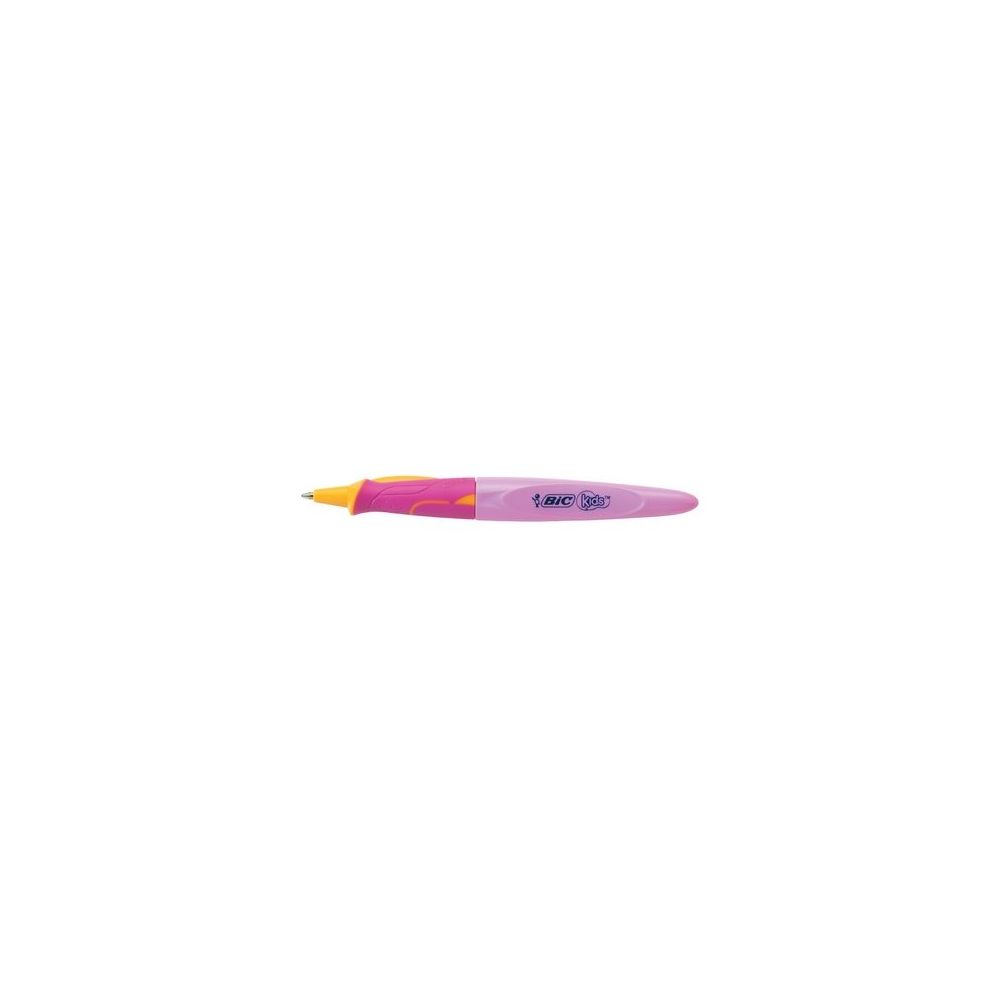 Stylo Bille d apprentissage BIC Twist Rose - Pte 1 mm ** NSFP - Z