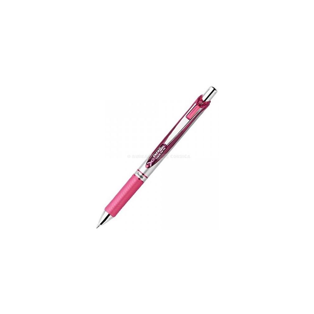 Roller Gel PENTEL Energel BL77 - Rétractable - 0.7mm - ROSE - Z