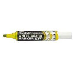 Marqueur effaç. PENTEL MAXIFLO MWL6M-G - biseauté  - JAUNE XL  - Z