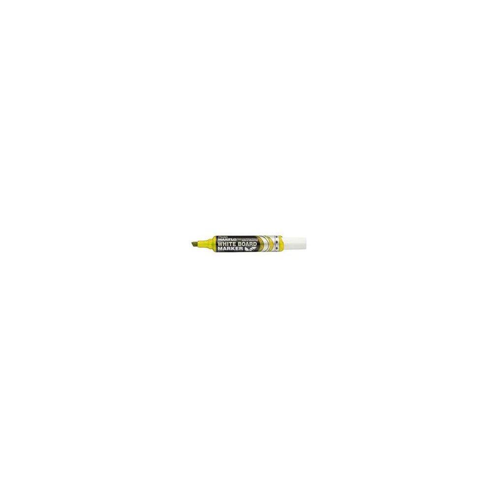 Marqueur effaç. PENTEL MAXIFLO MWL6S-G -bis. 2 à 4.5mm- JAUNE - Educ