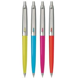 Stylo Bille rétractable CITY 55 FIESTA - Couleurs vives**Z