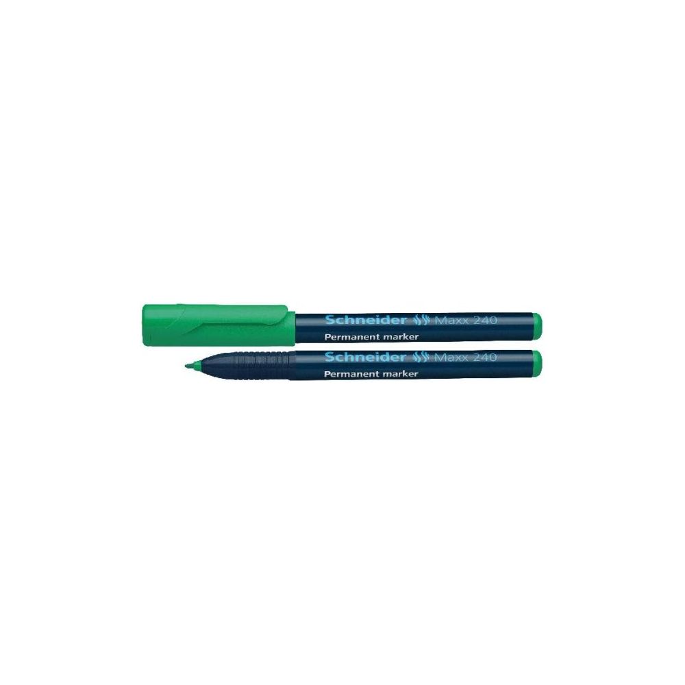 Marqueur perm. SCHNEIDER Maxx 240 - Pointe 1mm - VERT - Z