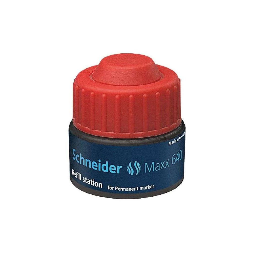 Marqueur recharge SCHNEIDER Maxx 640 30ml ROUGE ( Maxx 130/133) - Z