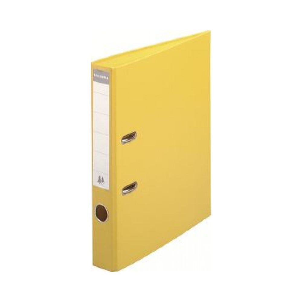 Classeur levier A4 PVC 50mm JAUNE - EXACOMPTA **