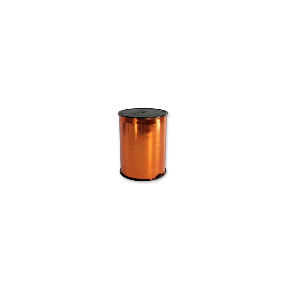 Bolduc metallisé - 7mm x 250m -ORANGE -  - Z