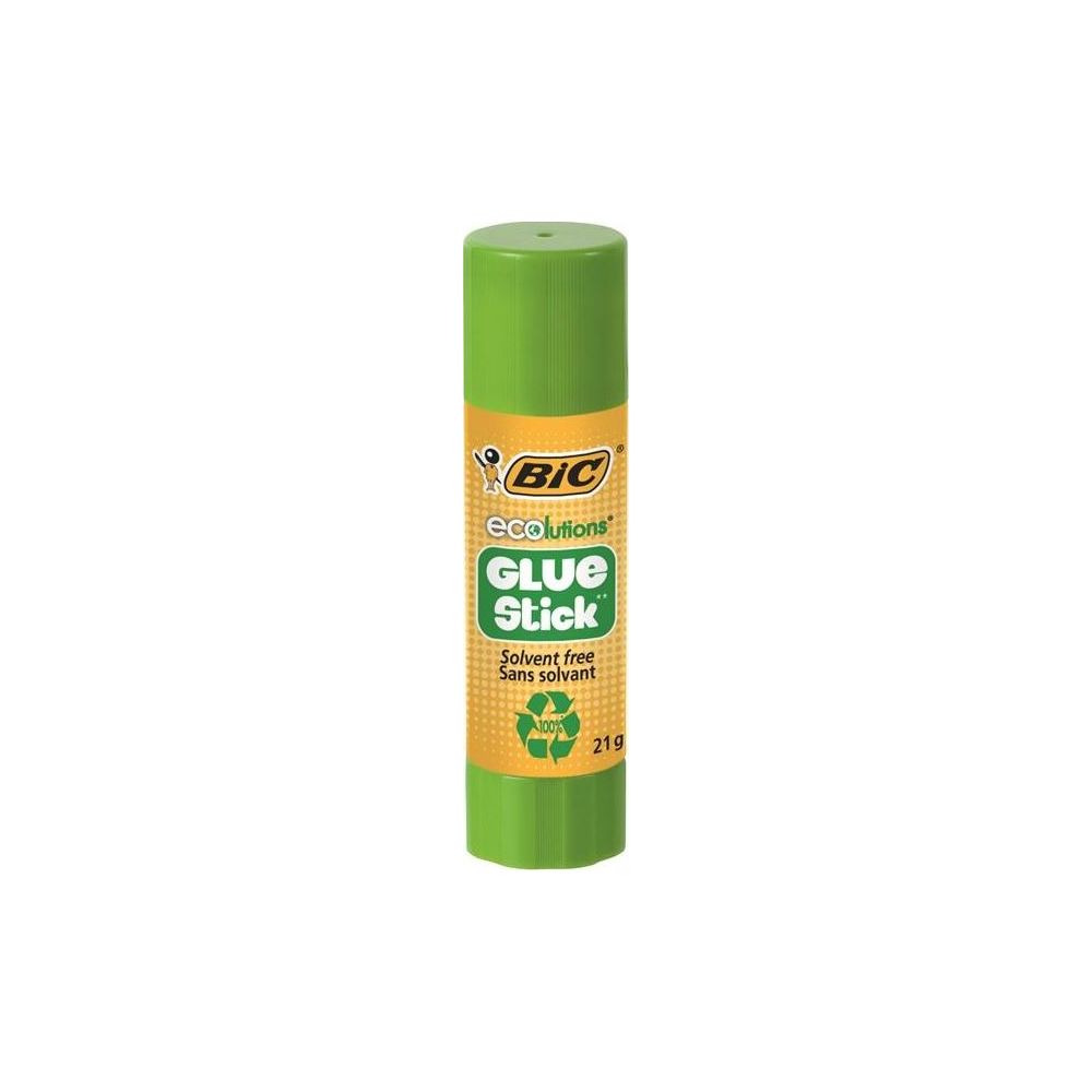 Colle en bâton BIC ECOLUTION Recyclé - 21 g - Z