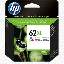 Cart HP N°62XL Coul. - C2P07AE Envy 56XX/7640 Officejet 57XX/8040 //