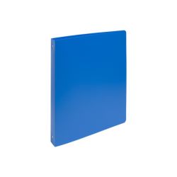 Classeur 4 anneaux A4 - PVC Fin - 25 x 32cm - 40mm BLEU EXACOMPTA  **