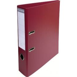 Classeur levier A4 PVC 70mm BORDEAUX - EXACOMPTA **