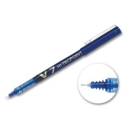 Roller PILOT V7 HI-TECPOINT - Pointe 0.7mm - BLEU //