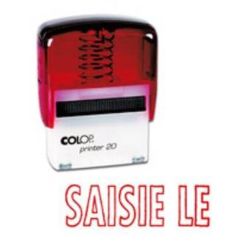 Timbre Formule SAISI LE COLOP Printer 20 (14 x 38mm) - ROUGE //