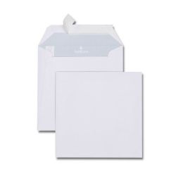 Enveloppe 165x165mm - 120g - Blanche carrées - GPV N°5678 (x500) - Z