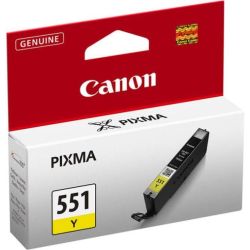 Cart CANON CLI551Y Jaune - Pixma iP7250 / MG5450 - Z