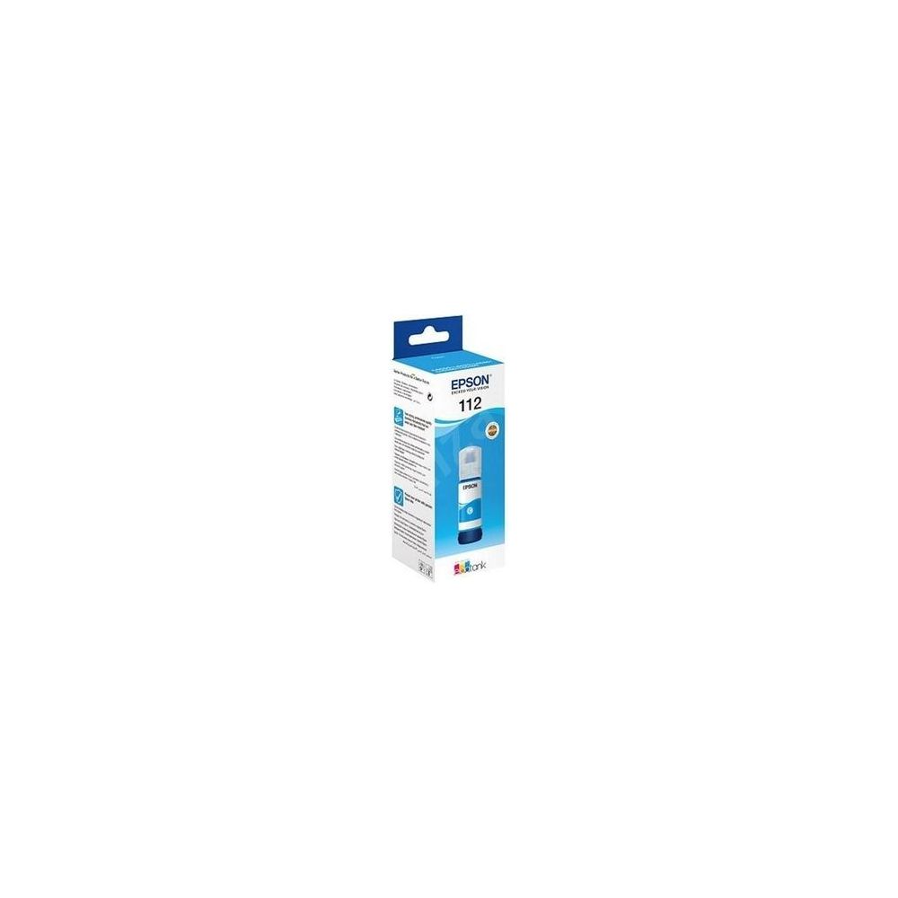 Bouteille EPSON - N°112 - Cyan 70ml - EcoTank L6570 / L15160 //