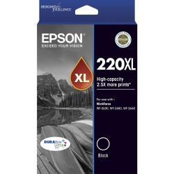 Cart EPSON - E220XL - Noir - 420-WF2630/2650/2660/2750/2760 //