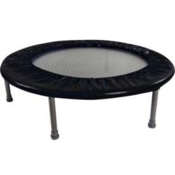 Trampoline avec 6 pieds métal - Diamètre : 1 m - poids max : 100 kgs