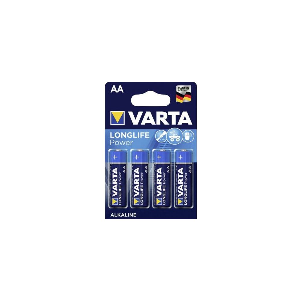 Pile LR06 VARTA Alcaline Longlife Power AA (par 4) //