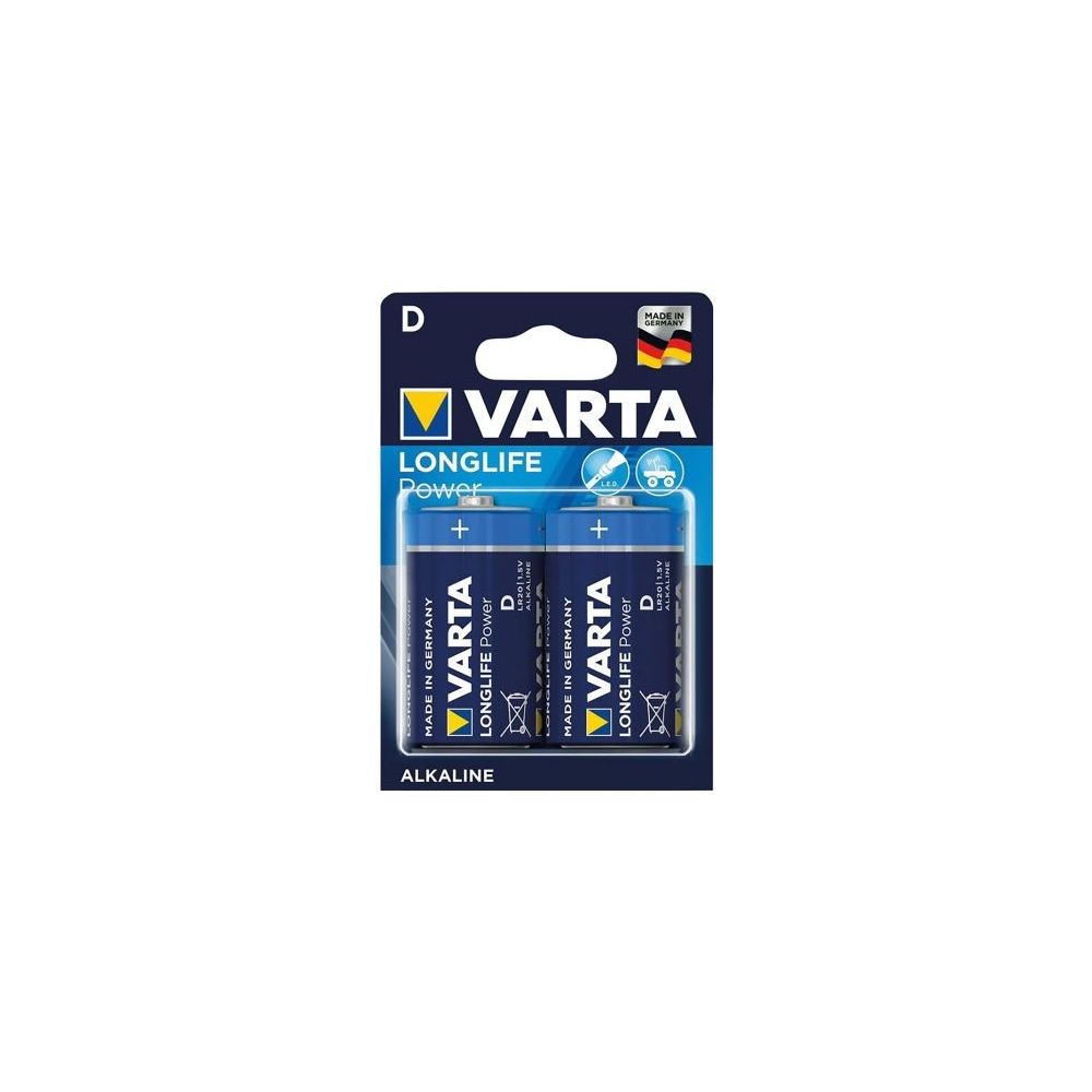 Pile LR20 VARTA Alcaline Longlife Power D (par 2) - Z