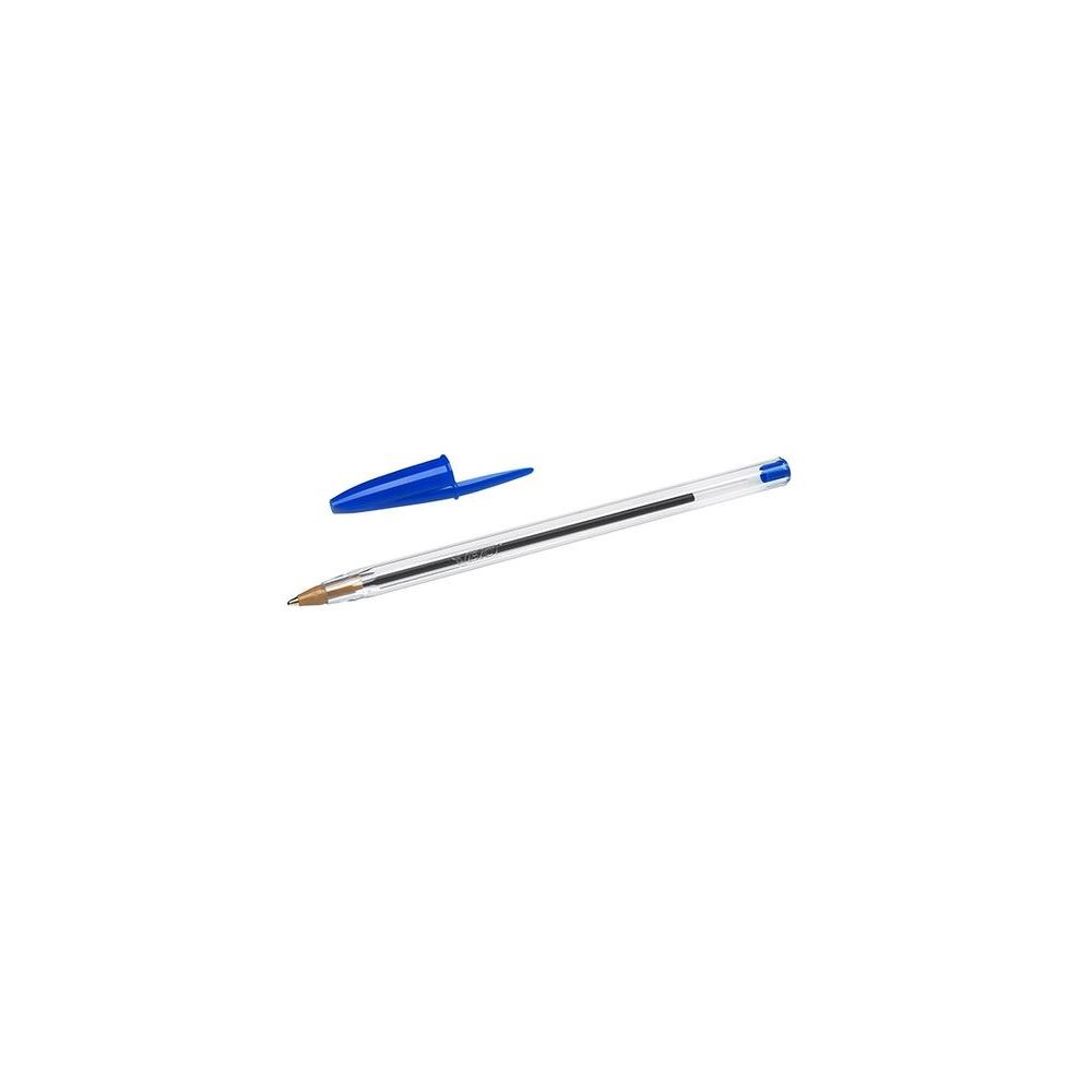 Stylo Bille BIC CRISTAL - Pointe 1mm - BLEU //