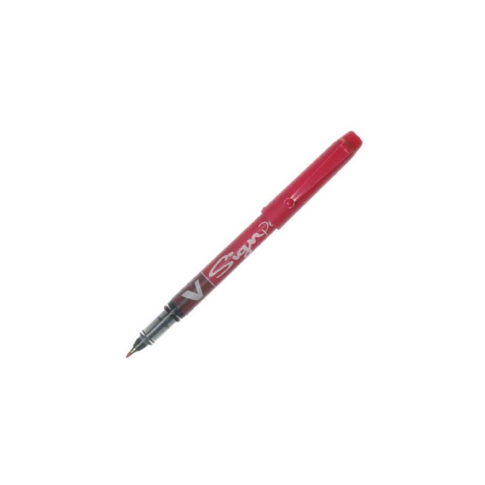 Feutre PILOT V-SIGN PEN - Trait 0.6mm - ROUGE //