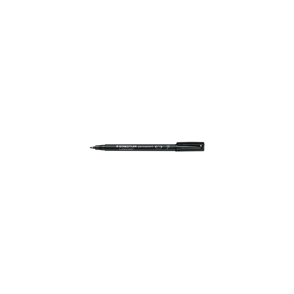 Marqueur perm. STAEDTLER OHP Lumocolor- 0.6mm - NOIR - 318-9 //