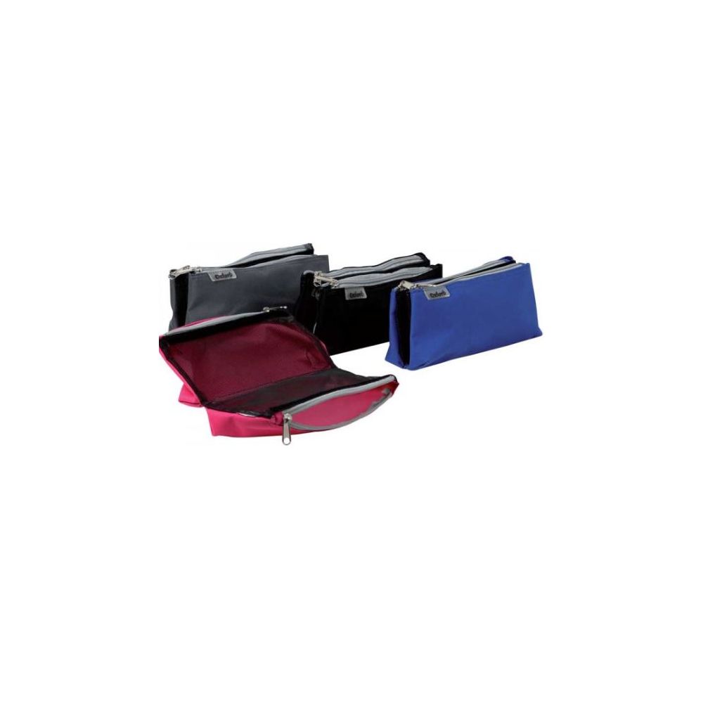 Trousse double plateau WONDAY - 23 x 10cm - Couleur Ass. - Z