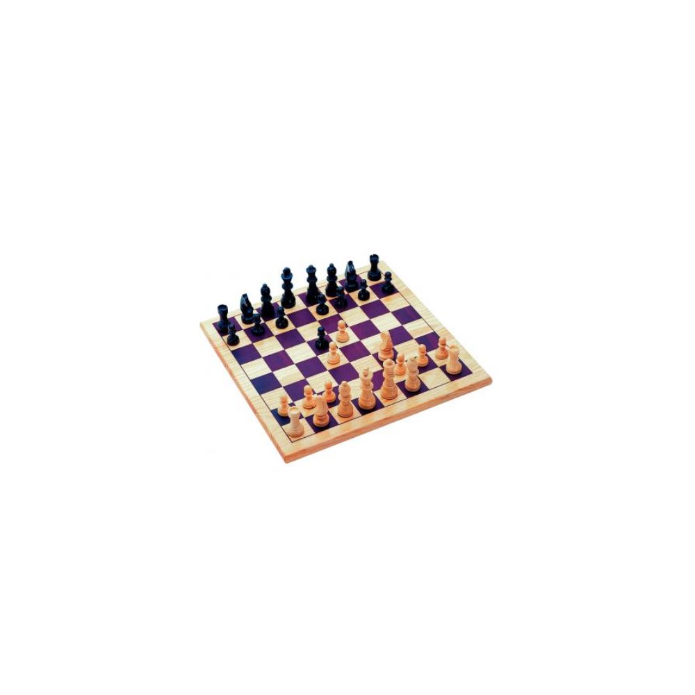 Jeu d échecs en bois - Plateau 29 x 29 cm