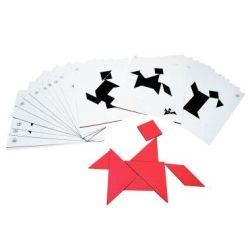 Fiches modèles pour Tangram (Sachet de 28 fiches) NSFP