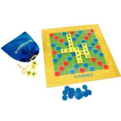 Jeu de SCRABBLE Junior - Plateau recto-verso : 5/7 ans et 8/10 ans