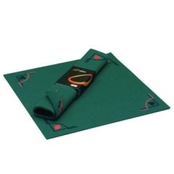 Tapis de Jeux en feutre 50 x 50cm - Pour jouer cartes, dés...