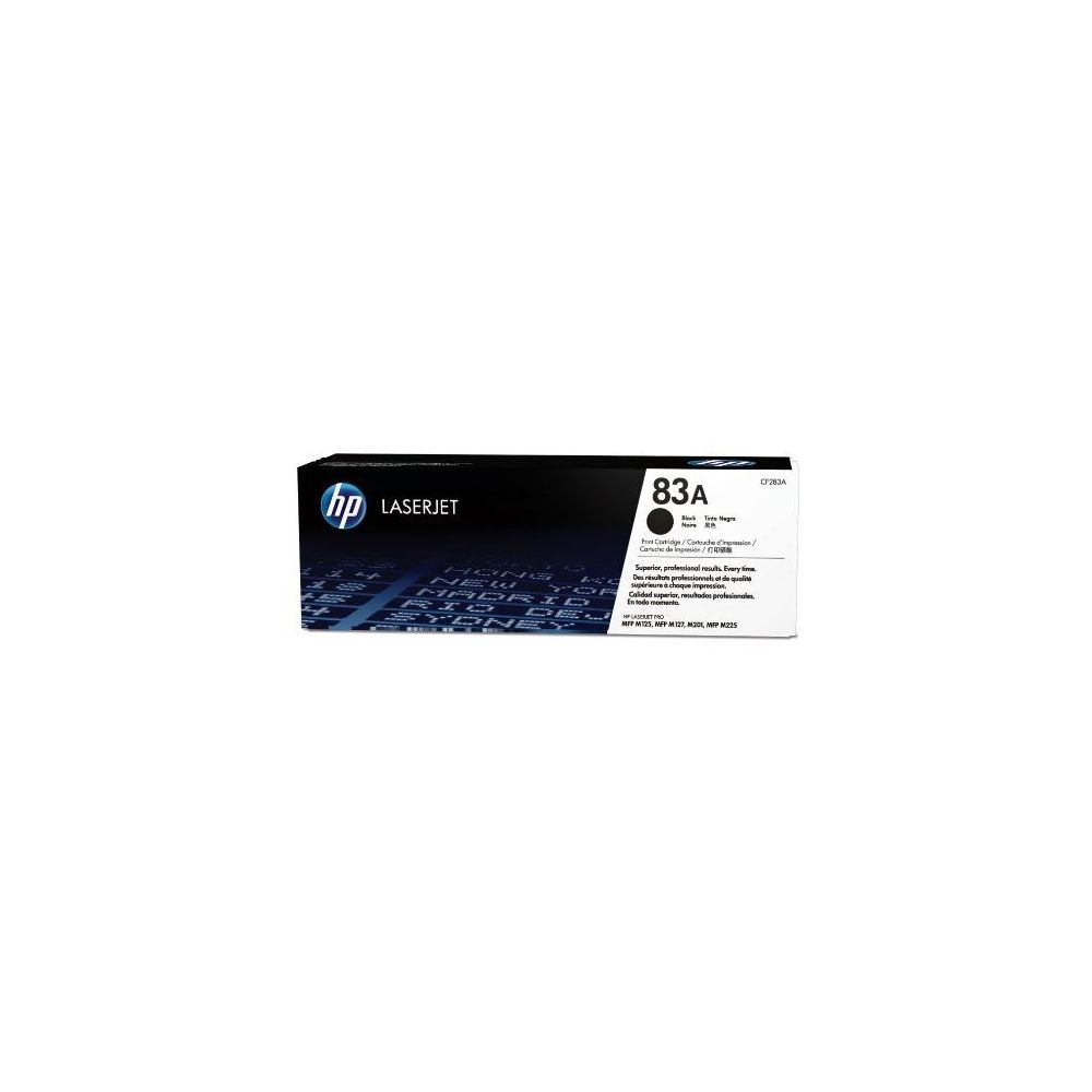 Toner HP - CF283A - N°83A Noir - LaserJet Pro M201/M125/M127/M225 //