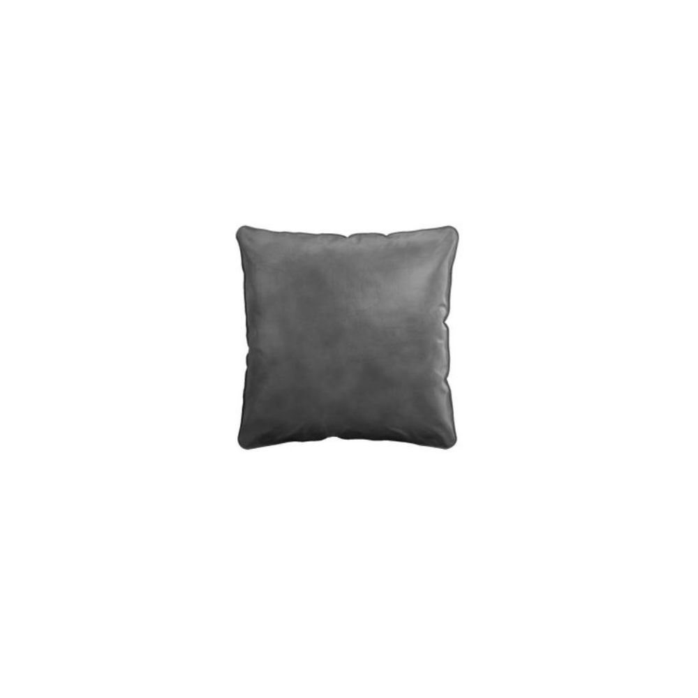 Coussin VELVET - 45x45cm - En velours déhoussable et lavable - ONYX