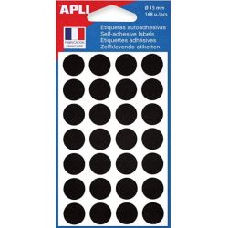 Pastilles signalisation - 15mm - Sachet de 168 - NOIR - Z