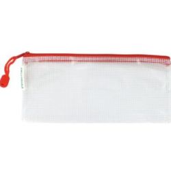 Pochette fourre tout - PVC transparent armé à zip - Chéquier - Z