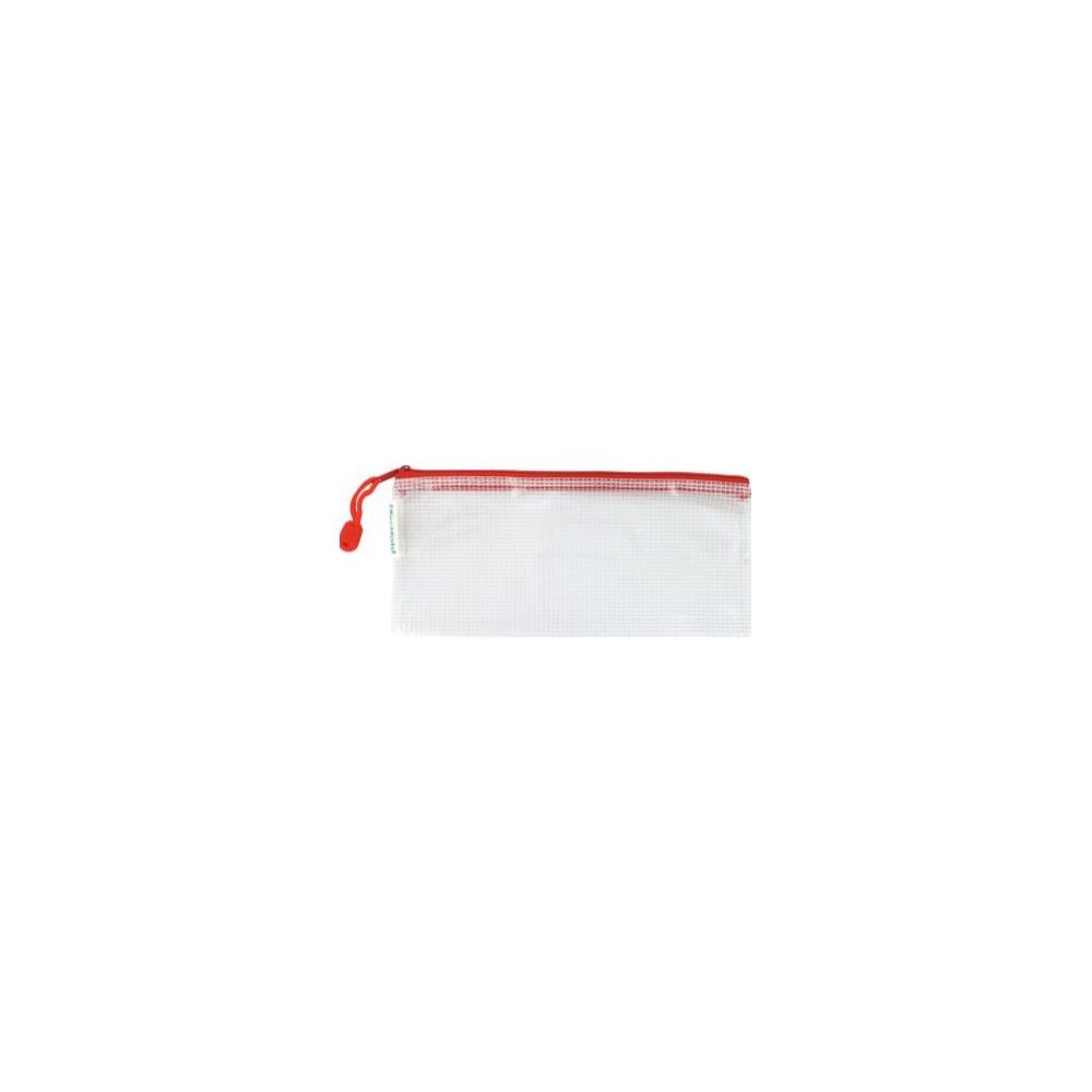 Pochette fourre tout - PVC transparent armé à zip - Chéquier - Z