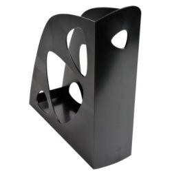 Porte revues PVC Rigide - Ecomag Ecoblack - Dos: 7cm  - NOIR- Z