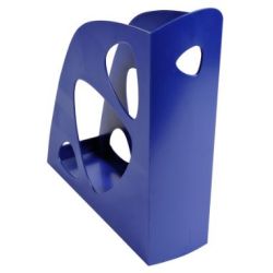 Porte revues PVC Rigide - Ecomag Office - Dos: 7cm  - BLEU NUIT- Z