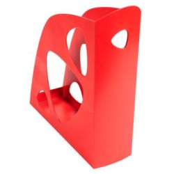 Porte revues PVC Rigide - MULTIFORM - Dos: 07cm  - ROUGE- Z