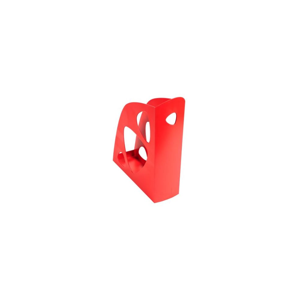 Porte revues PVC Rigide - MULTIFORM - Dos: 07cm  - ROUGE- Z