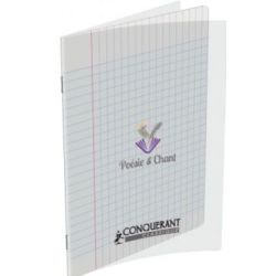 Cahier de poésie 17x22cm 48 p Piqûre 90g POLYPRO 