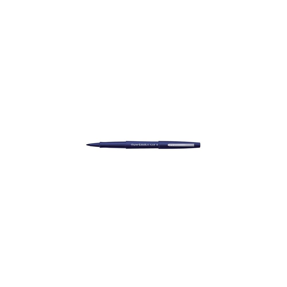 Feutre PAPERMATE Flair - Pointe M - Trait 1mm - BLEU FONCE //