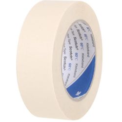 Adhesif Papier crêpé  18mm x 50m SCOTCH - masquage peinture- Z