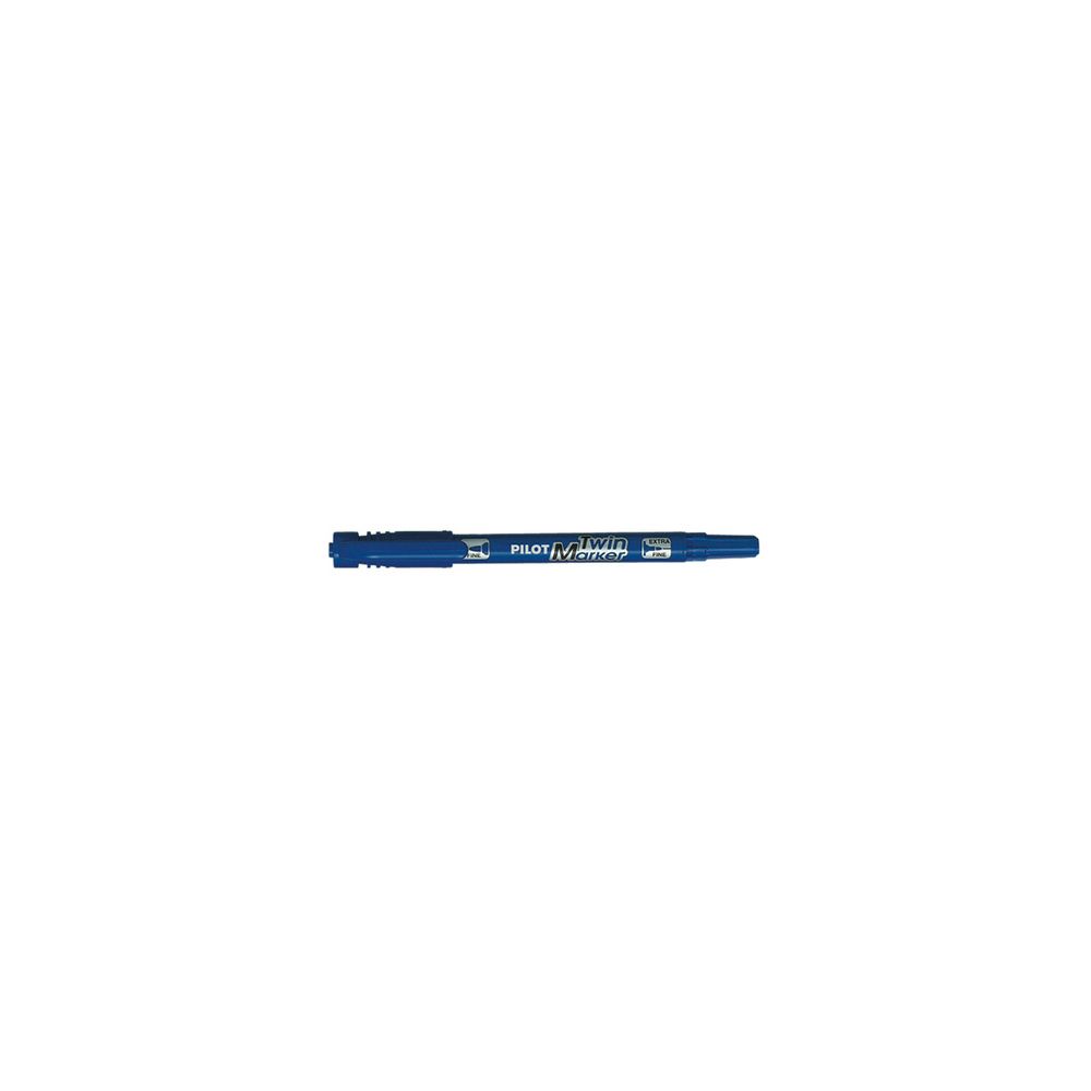 Marqueur perm. PILOT TWIN MARKER 2 ptes Ogives 0.3/0.5mm - BLEU - Z