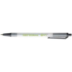 Stylo Bille BIC CLIC STIC ECOLUTIONS Recyclé 1mm - NOIR - Z