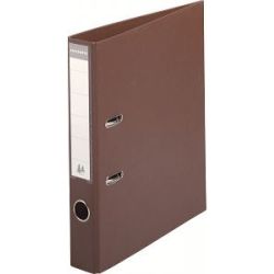 Classeur levier A4 PVC 50mm MARRON - EXACOMPTA **