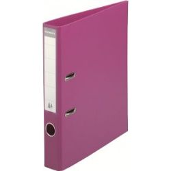 Classeur levier A4 PVC 50mm FUCHSIA - EXACOMPTA **