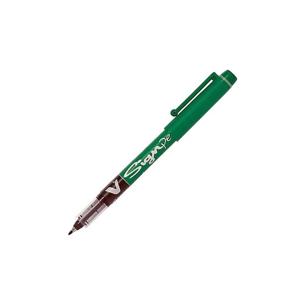 Feutre PILOT V-SIGN PEN - Trait 0.6mm - VERT //