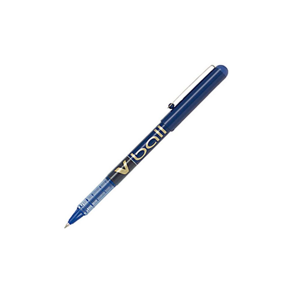 Roller PILOT V-BALL 0.7 - Pointe 0.7mm - BLEU //